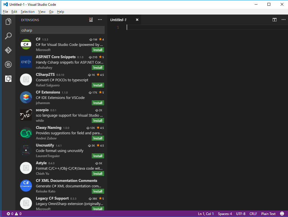 samples of vue visual understanding environment